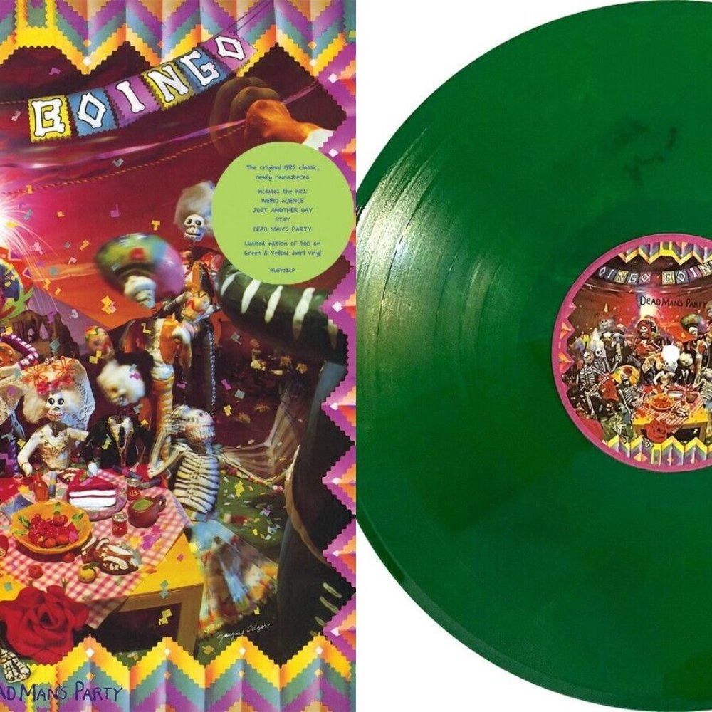 Oingo Boingo Dead Man's Party LP ~ Colored Vinyl ~ Ltd Ed of 500 ~ Brand New!